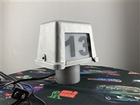 LED Lighted DITMCO Speco Double Faced Number 13 Drive In Movie Aisle Marker Light Sign