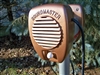 Restored 1960s Bronze Hammertone Sound Master Drive-In Movie Speaker Set